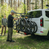 Thule VeloSpace 3 - 4 bike carrier mounted on a vehicle
