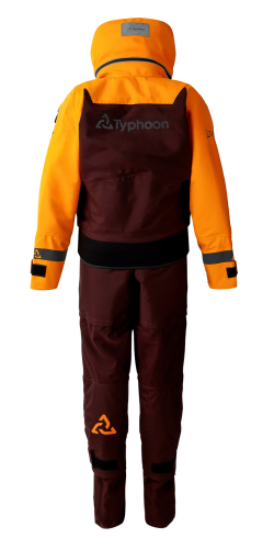 Typhoon Womens Sea Kayak drysuit with hinge entry 
