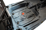 The rear cargo tankwell is ideal for transporting a trolley, crate or catch bag
