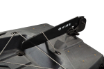 The Vibe rudder is easy to deploy and offers great control in thight places or on windy days