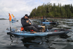 The Shearwater is a stable fishing kayak that can rigged up with accessories