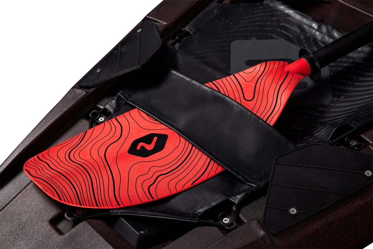 Quick and easy paddle storage