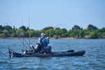 The Vibe Shearwater 125 is a great kayak to fish from