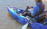 Fishing from the Vibe Yellowfin 100