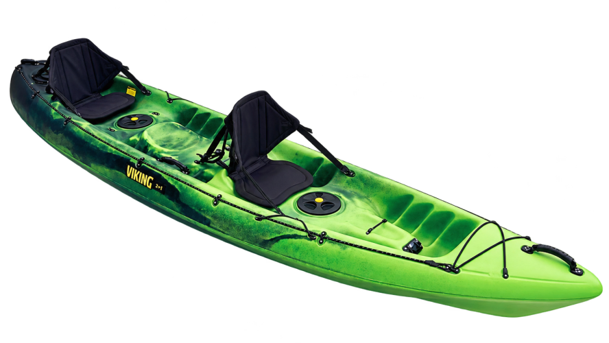 Viking Kayaks 2+1 Tandem Fishing Kayaks