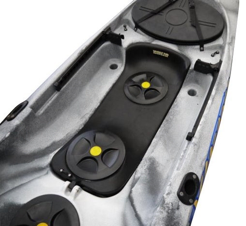 Low-profile waterproof Tackle Pod for Viking Profish Reload and GT