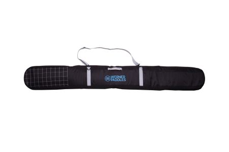 Paddle bag for one piece whitewater paddles